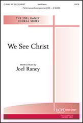We See Christ SATB choral sheet music cover
